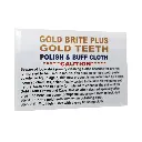 GOLD TEETH POLISH & BUFF CLOTH 8 CT