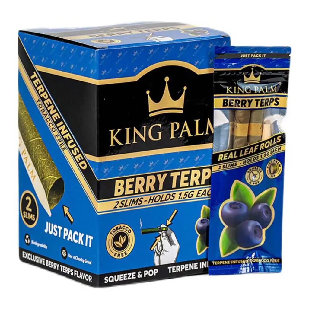KING PALM 2 SLIMS - BERRY TERPS 20CT