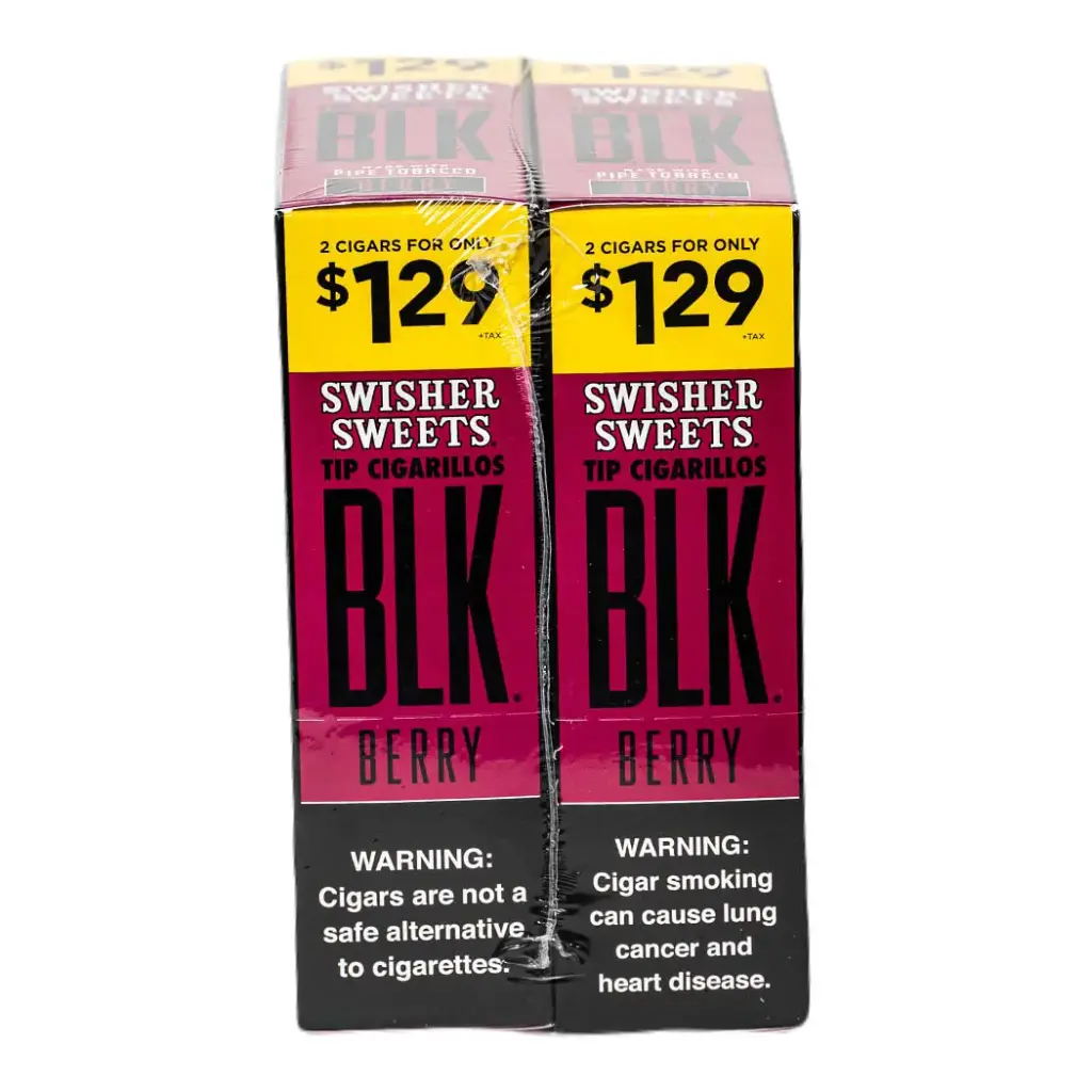 SWISHER BLK BERRY 2 FOR $1.29