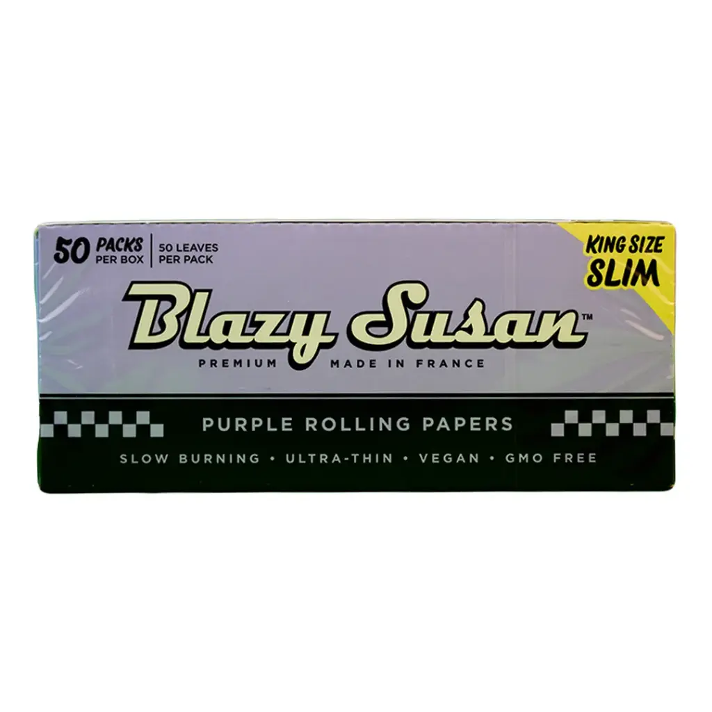 BLAZY PAPER PURPLE KS SLIM 50 PER BOX