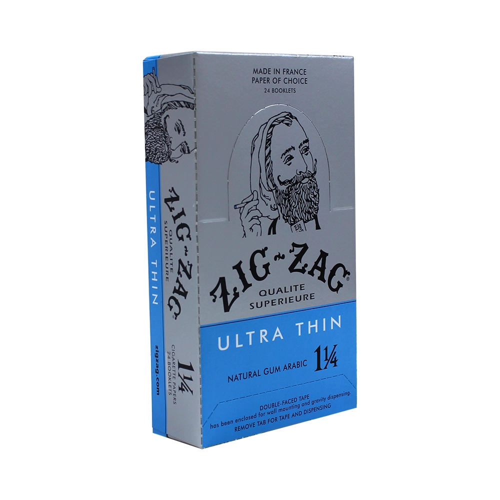 ZIG ZAG PAPER 1 1/4 ULTRA THIN 24 BOOKLETS