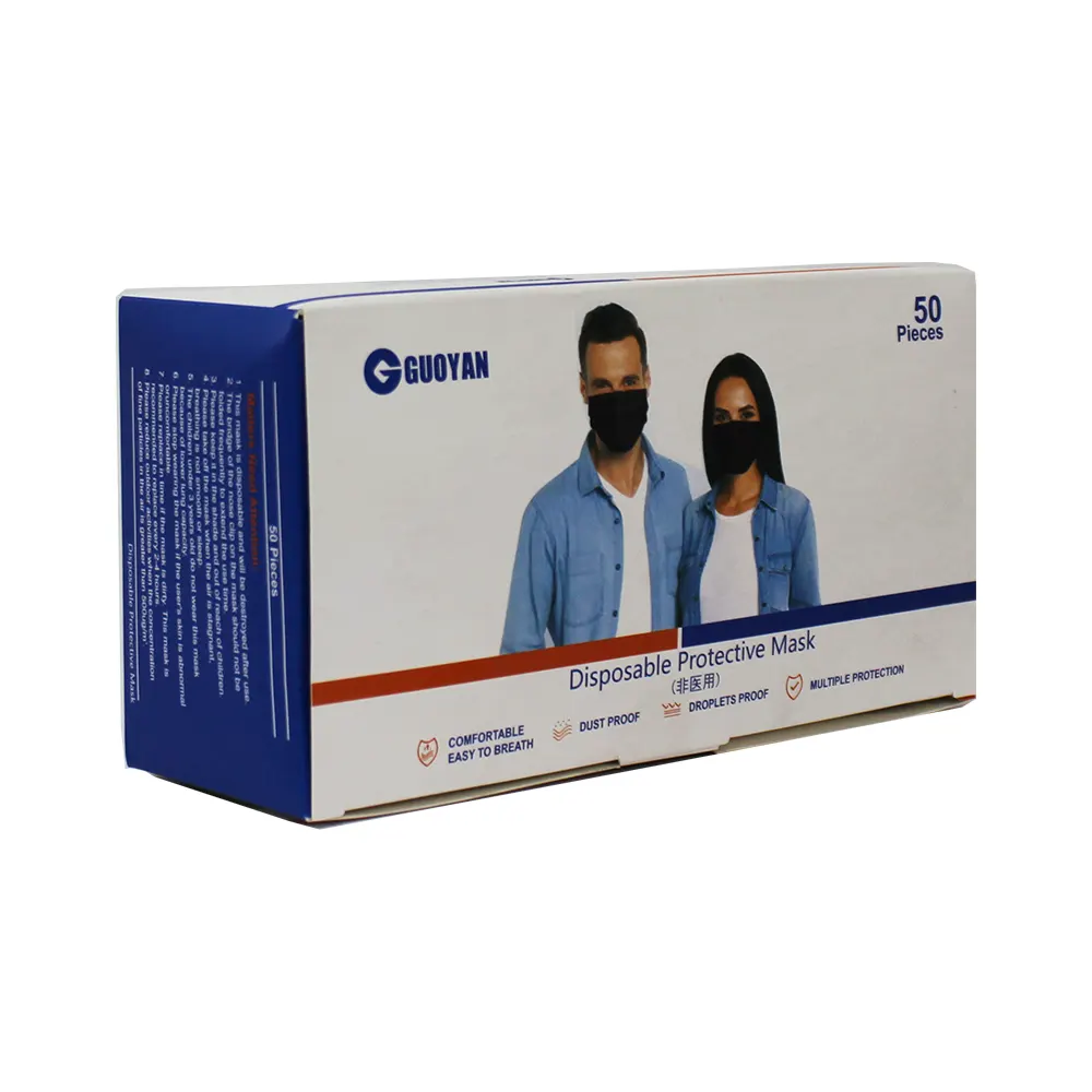 DISPOSABLE PROTECTIVE MASK 50CT