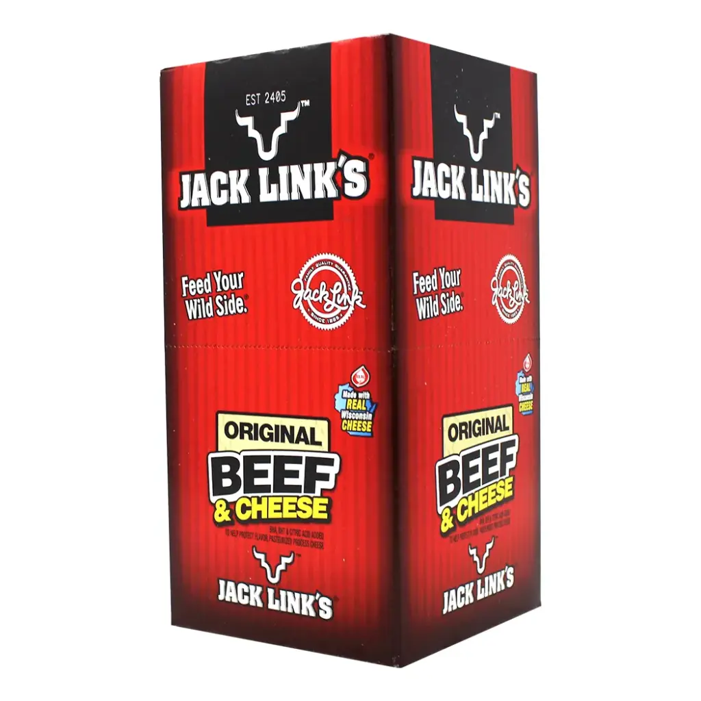 JACKLINK 16-1.2OZ ALL AMERICAN BEEF & CHEESE