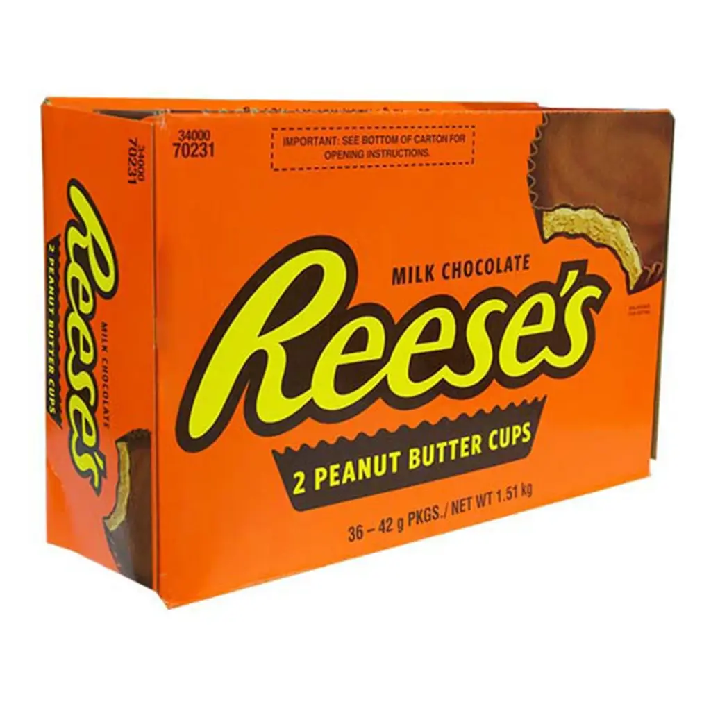 REESE'S 36-42G 2 PEANUT BUTTER CUP