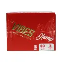 VIBES RED KING SIZE CONE 30 PACKS PER BOX