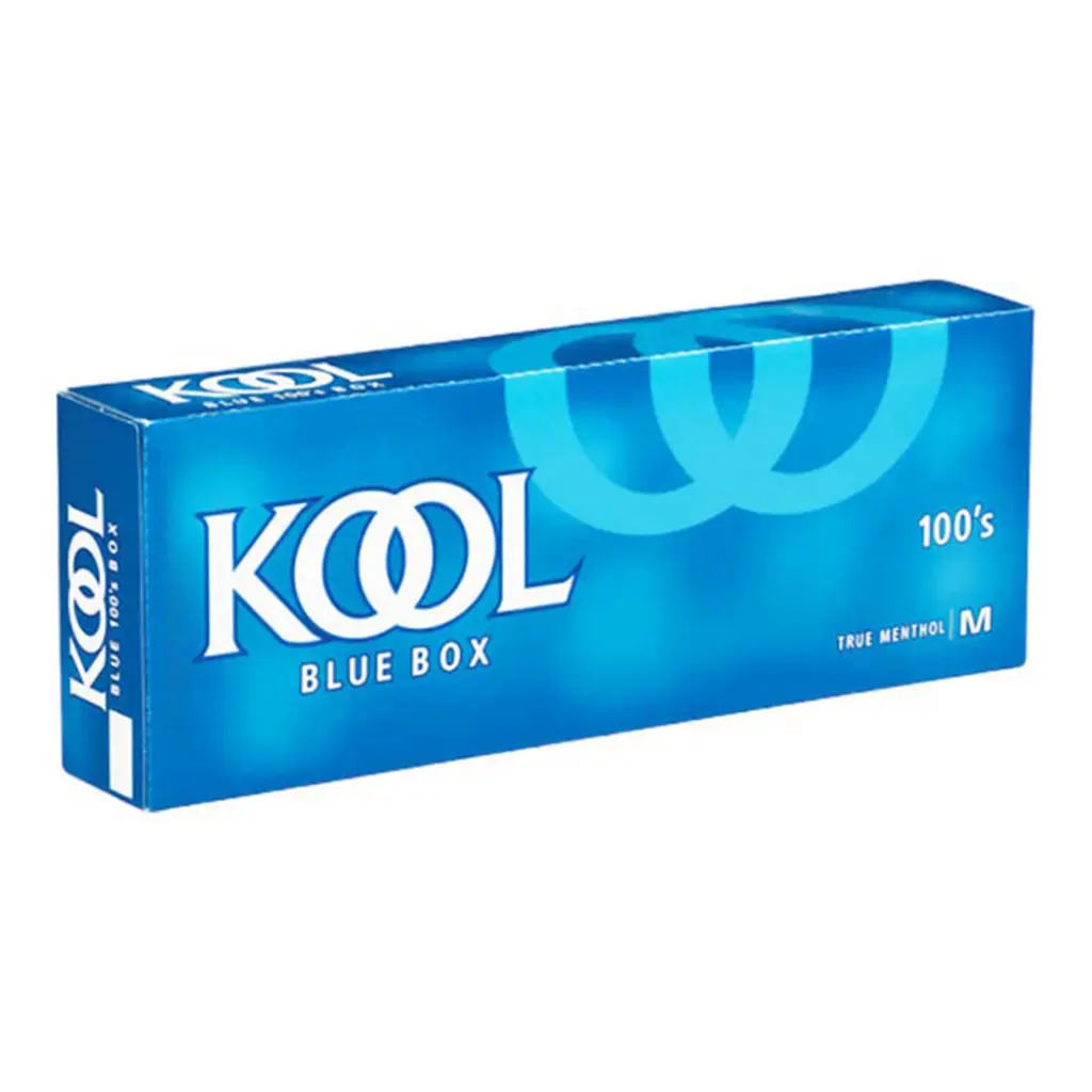KOOL 100'S BLUE BOX