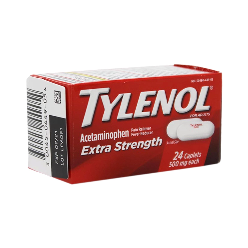 TYLENOL EXTRA STRENGTH 24 CAPLETS