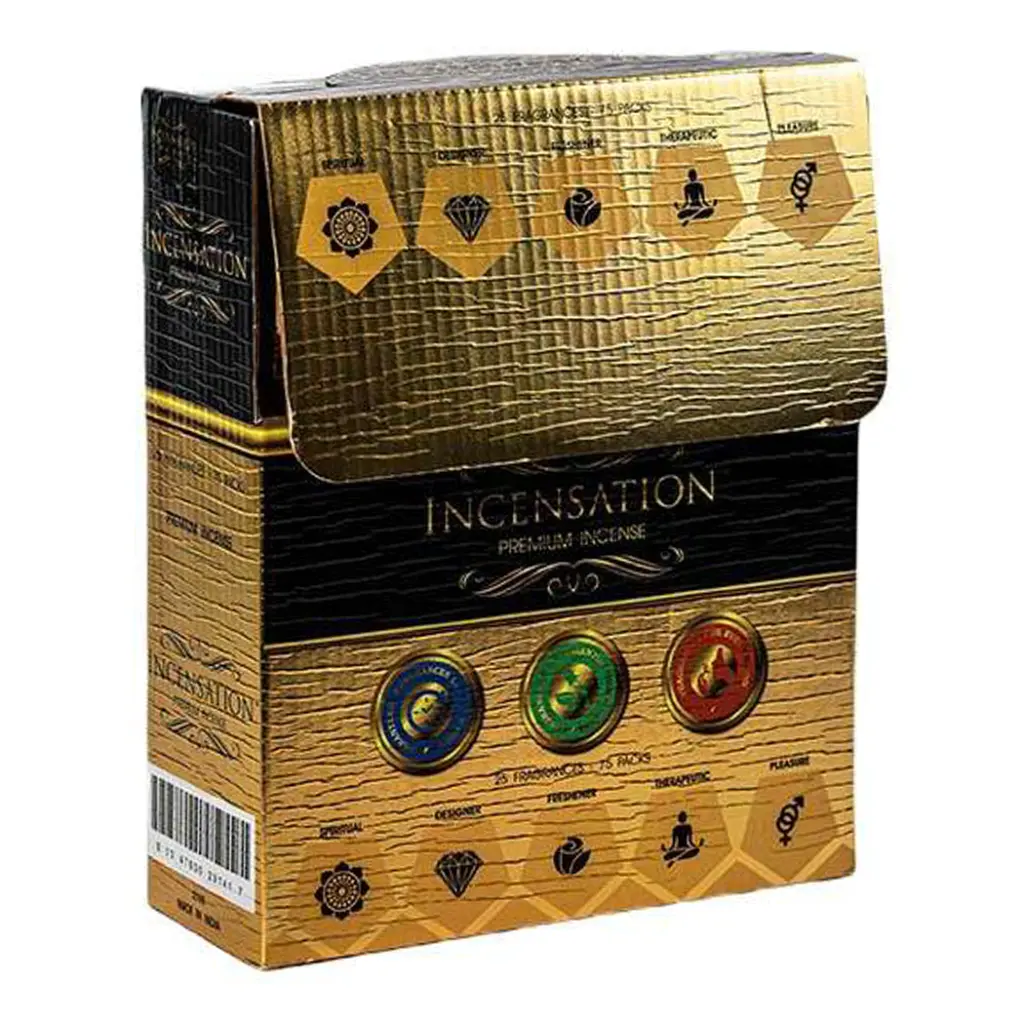 .INCENSATION 12-75PK SMALL INCENSE