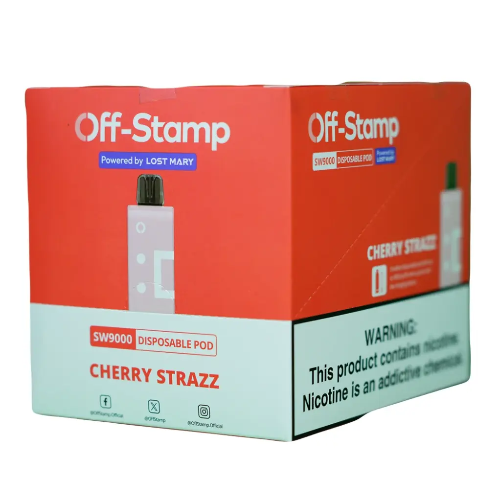 OFF-STAMP 5% 1X10PK PODS (9000)