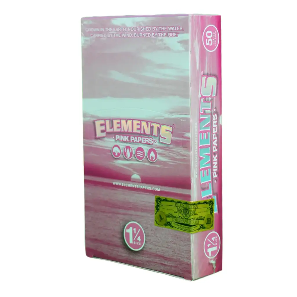 ELEMENTS PINK PAPER 25CT 1 1/4 SIZE