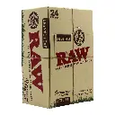 RAW ORGANIC HEMP CONNOISSEUR 1 1/4 + TIPS 24 PER BOX