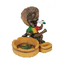 JAMAICAN LT71 POLY RESIN ASHTRAY 1CT